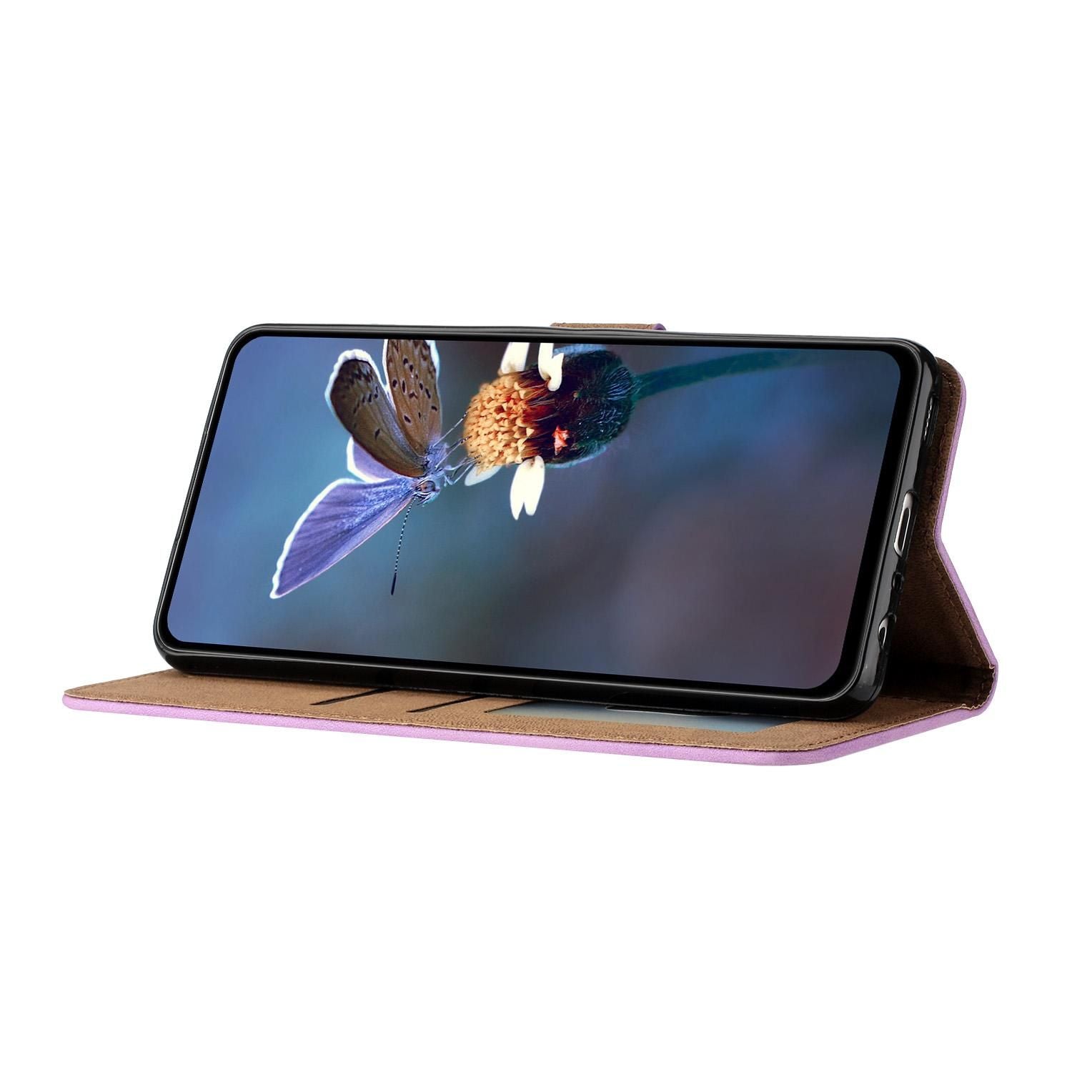 Seven Butterflies Embossed PU Case For Google Pixel 9a