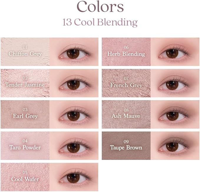 Dasique Shadow Palette #13 Cool Blending