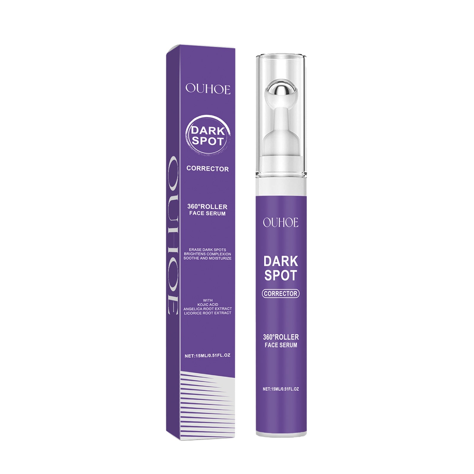 Brightening Face Serum for Dull Skin, Hydrating, Anti-Aging, Natural Glow ,15ml