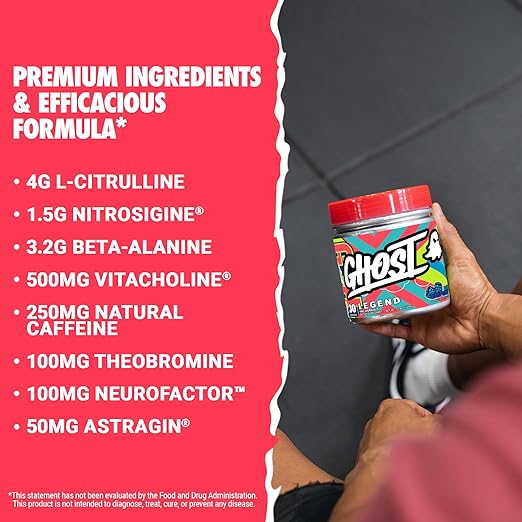 Ghost Legend V3 30srv توت أزرق 400 جرام