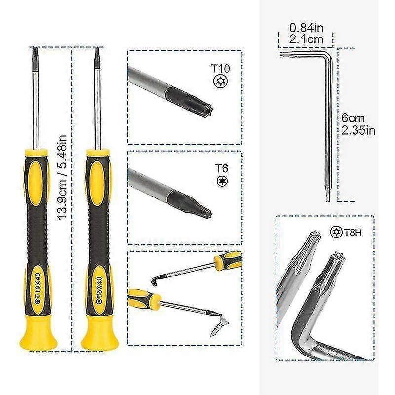 Dismantling Kit Ps4 Ps3 Ps5 Xbox One/360 Screwdriver Star Screwdriver T6 T8 T10hs