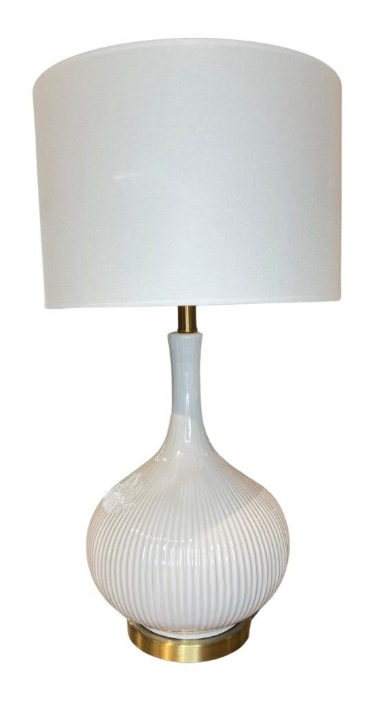 White Table Lamp #TL0399