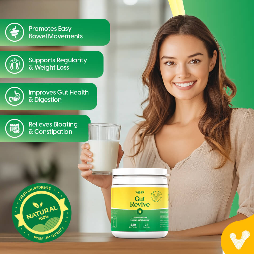 Valeo Berberine+ 90 Capsules & Valeo Gut Revive Powder 280g