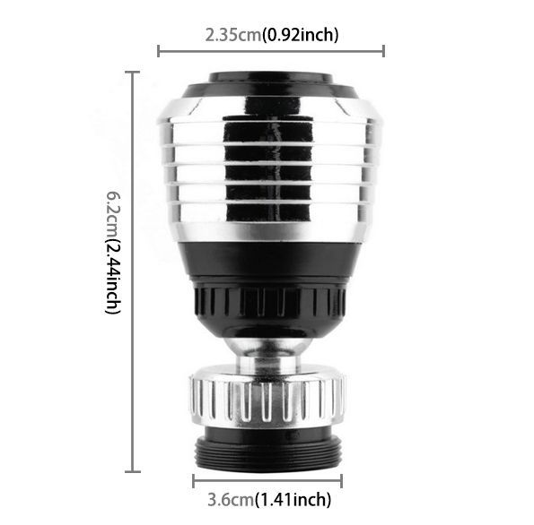 Kitchen Strainer Bubbler Water-saving Aerator Shower