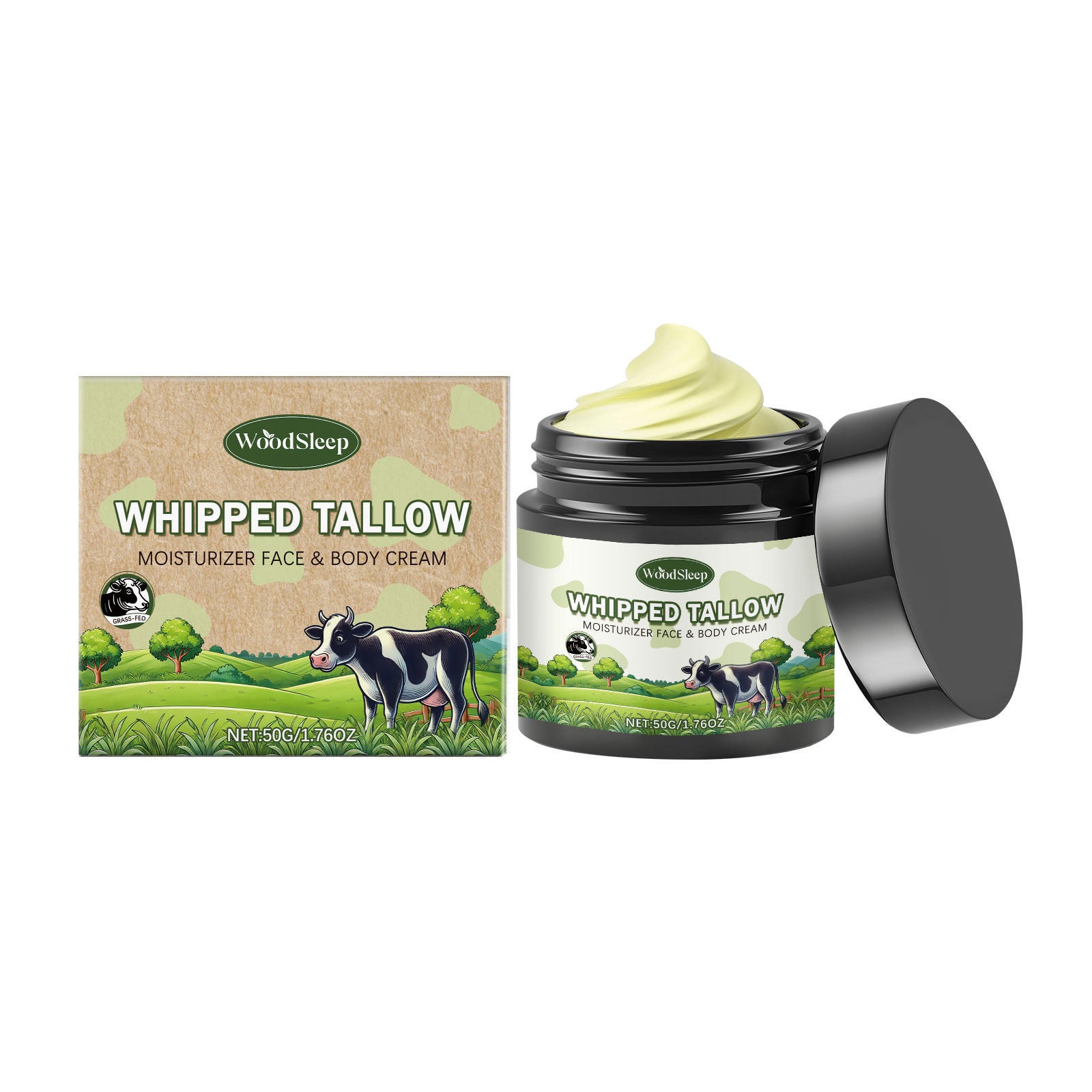 Deep Moisturizer for Body Care, Hydrating, Rejuvenating, Skin Elasticity, Smooth ,50g