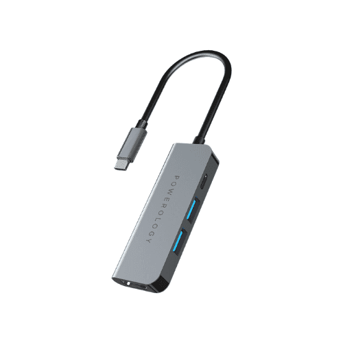 POWEROLOGY 11 IN 1 USB-C HUB ETHERNET HDMI VGA