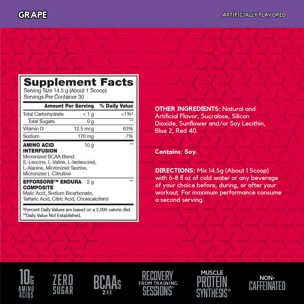 BSN Amino X 30 SERVINGS(GRAPES)