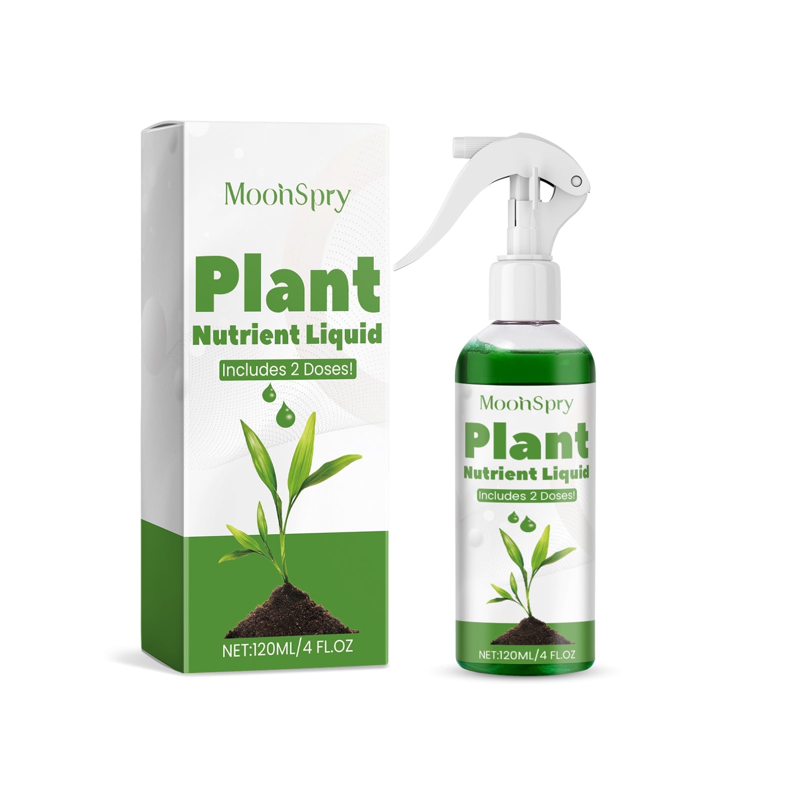 Boost Plant Growth with Nutrient Implant Solution, Garden Fertilizer for Healthy Blooms ,120ml