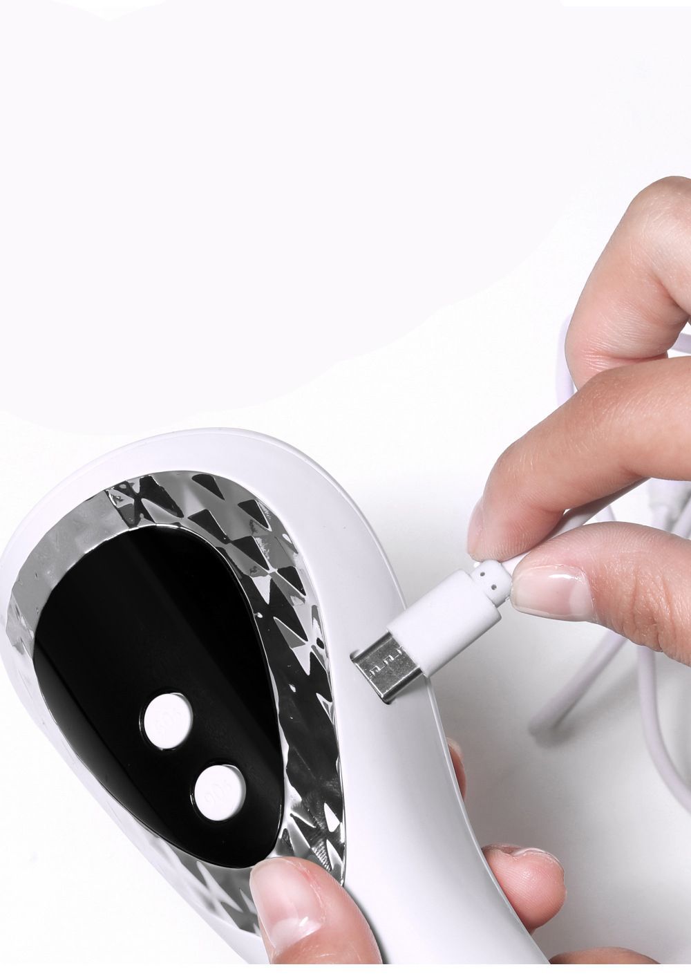 Rechargeable Handheld Nail Lamp Portable LED Handheld Nail Art Phototherapy Machine