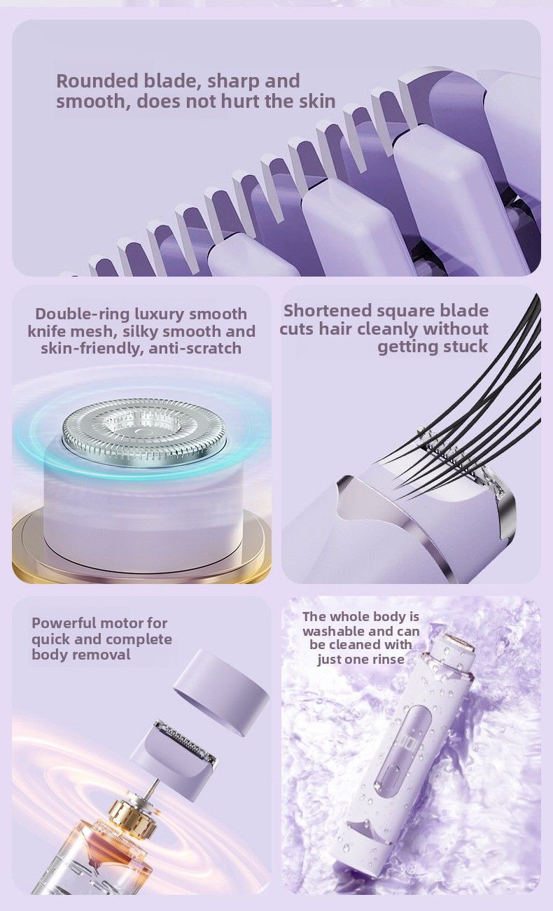 Portable USB Hair Trimmer for Men and Women