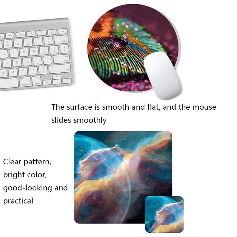 Cute Cartoon Rubber Mouse Pad 400x900x2mm Locked