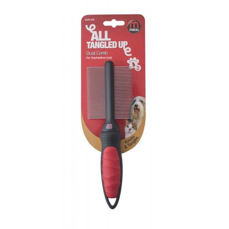 Dual Comb for Fine & Medium Coats