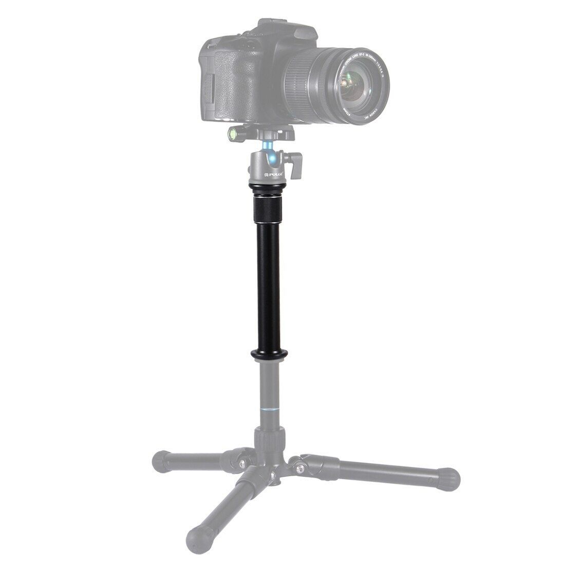 DSLR Camera Extensant Rod, Metal Adjustable Portable Tripod with Extension Rod f