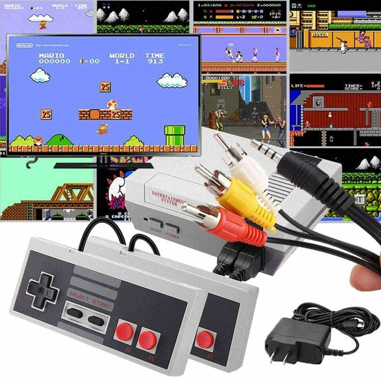 Retro Game Console Classic Handheld AV Output Video Player 620 Games