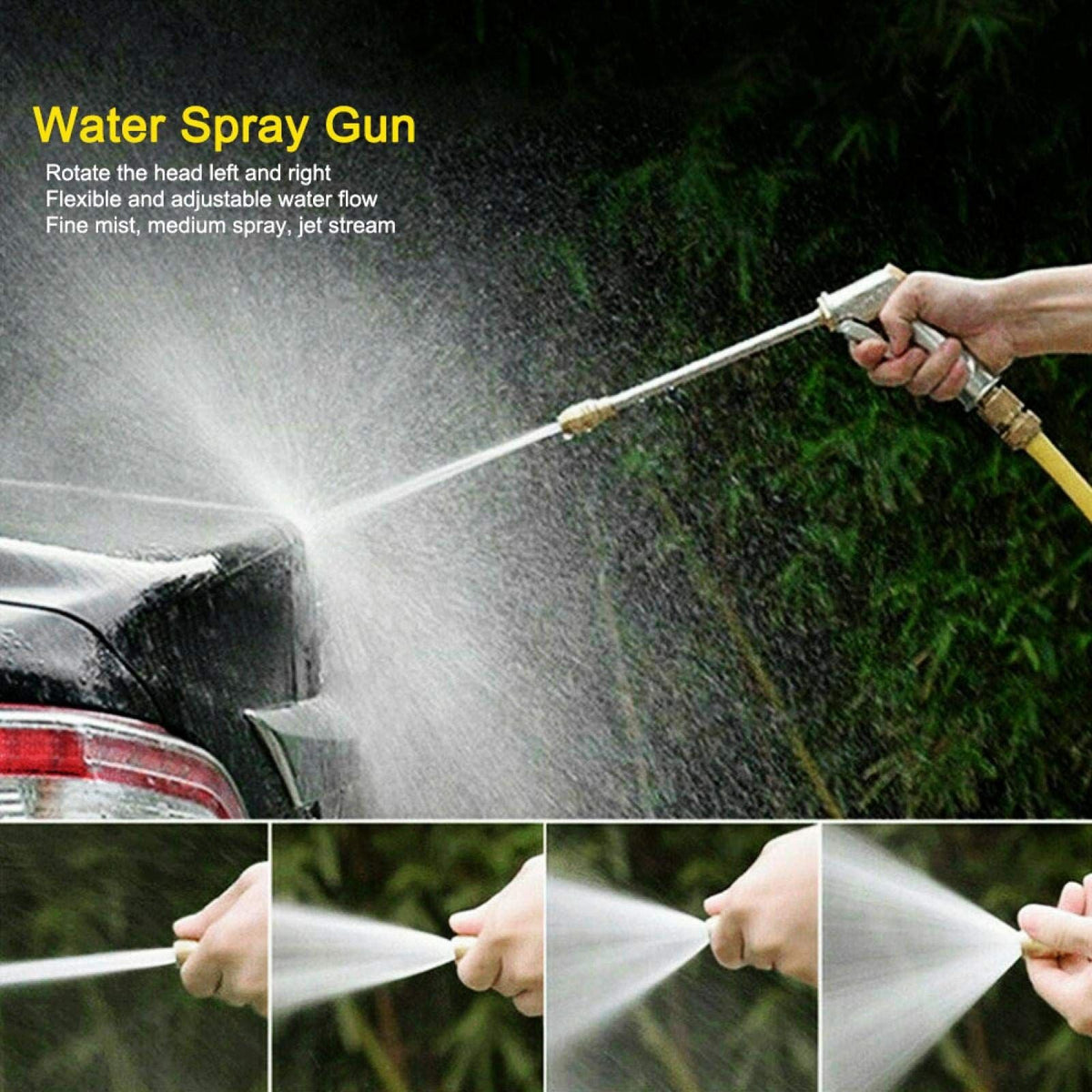Long Nozzle Water Spray Gun Hight Pressure Water Spray Sprinkler Cleaning Tool