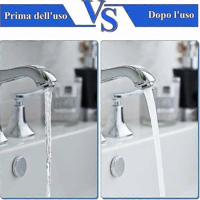 6pcs, M18.5 Aerator, Kitchen Bathroom Nozzle, Water Saving Plastic Sink Fcet Aerator With 2 Wrench, Blue