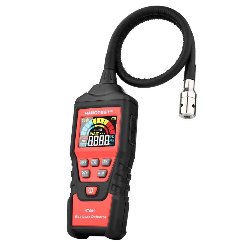 Gas Leak Detector Portable Combustible Gas Analyzer With LCD Display