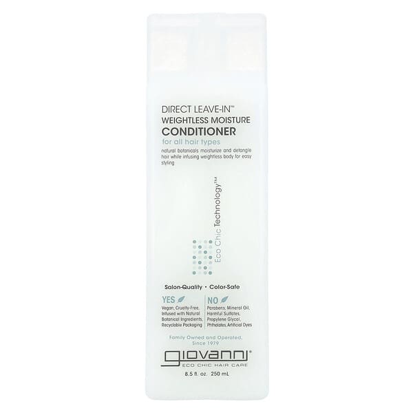 Giov Direct Leave In Treatmentconditioner 8.5Oz