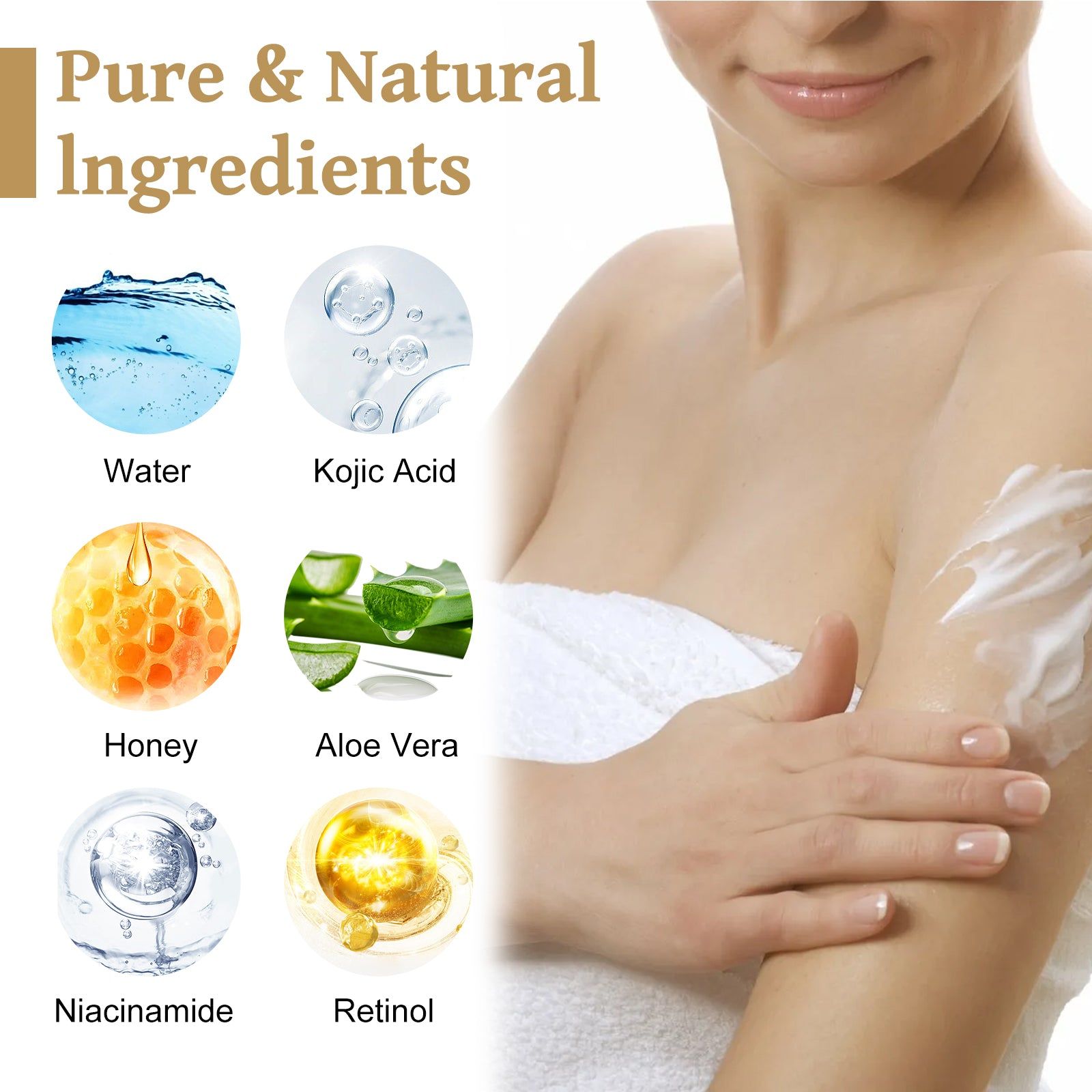Brightening Repair Cream for Radiant, Even Skin Tone, Hydrating & Anti-Darkness ,100g