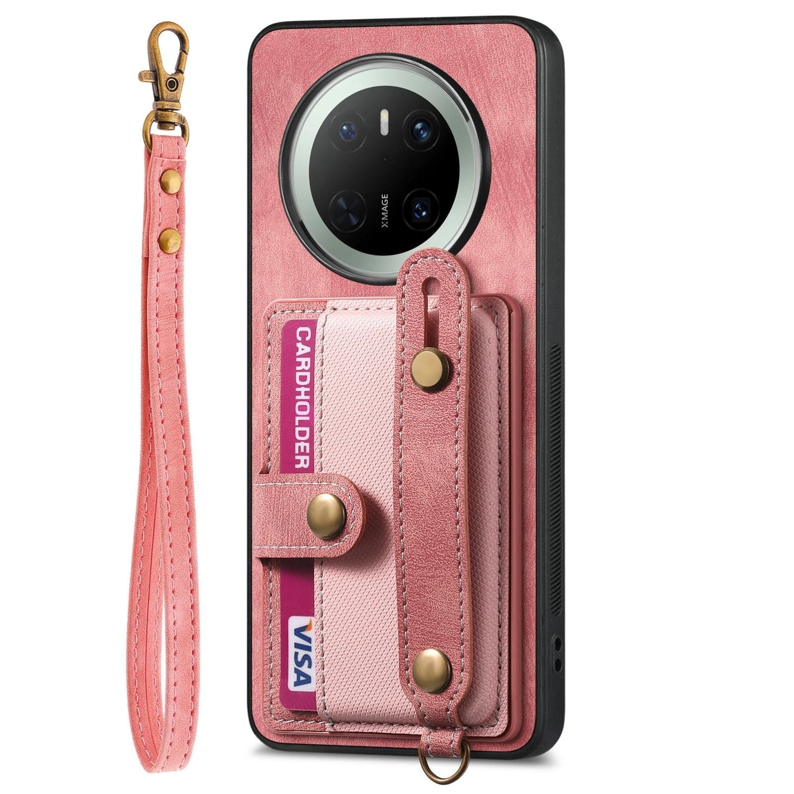 Retro Card Wallet Case For Huawei Mate 70 Pro