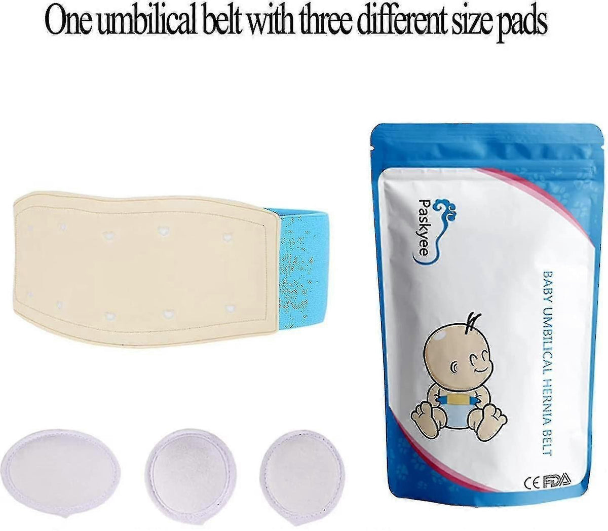Adjustable Umbilical Hernia Support Belt for Babies