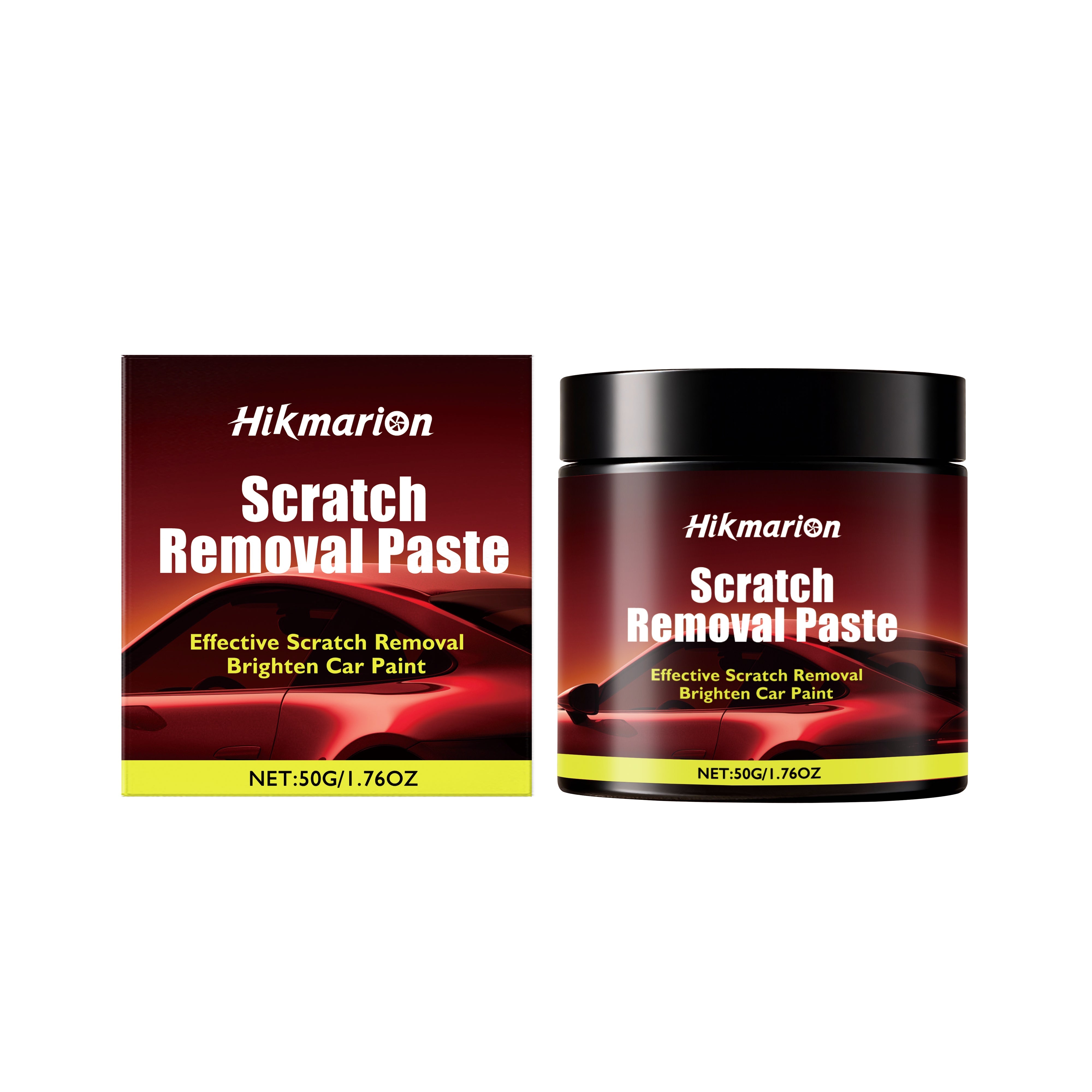Car Scratch Repair Cream, Automotive Supplies, Quick Scratch Removal, Easy Polishing ,50g