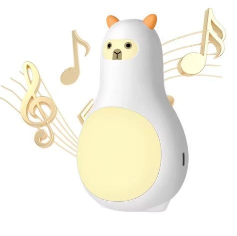 White Noise Sound Machine Sleep Monitor Sleep Aid Intelligent Timed Night Light