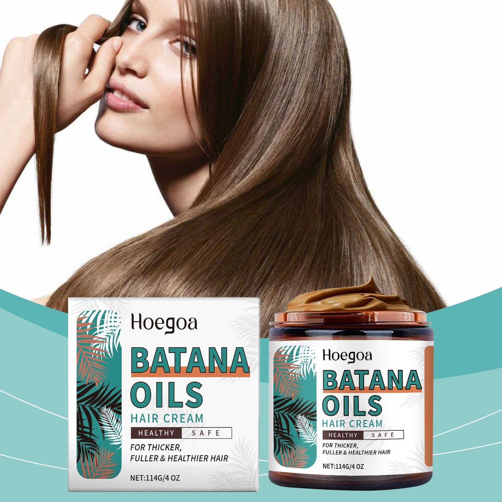Batana Hair Care Cream, Nourishing, Moisturizing, Volumizing, Repairing, Shine ,114g