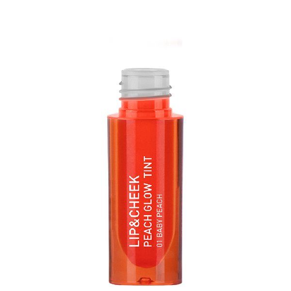 LIP & CHEEK PEACH GLOW TINT 2.4G BABY BRIGHT (M) #01 BABY PEACH