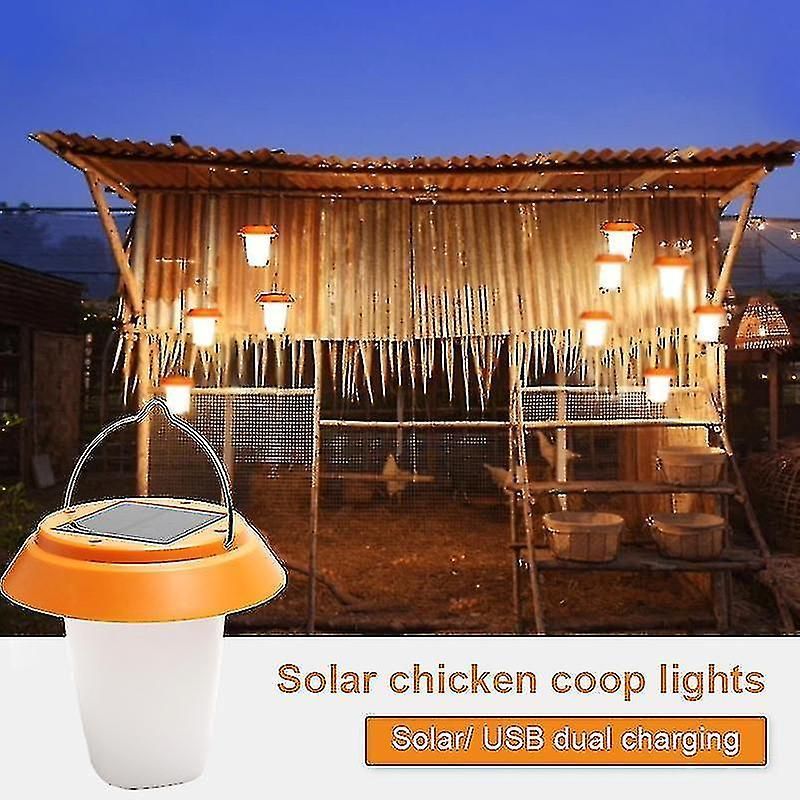 Solar Farm Chicken Coop Special Lamp Super Bright Lighting Lamp 2024 Zd Op