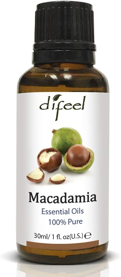 Difeel Macadamia 100% Pure Essential Oil, 1Oz