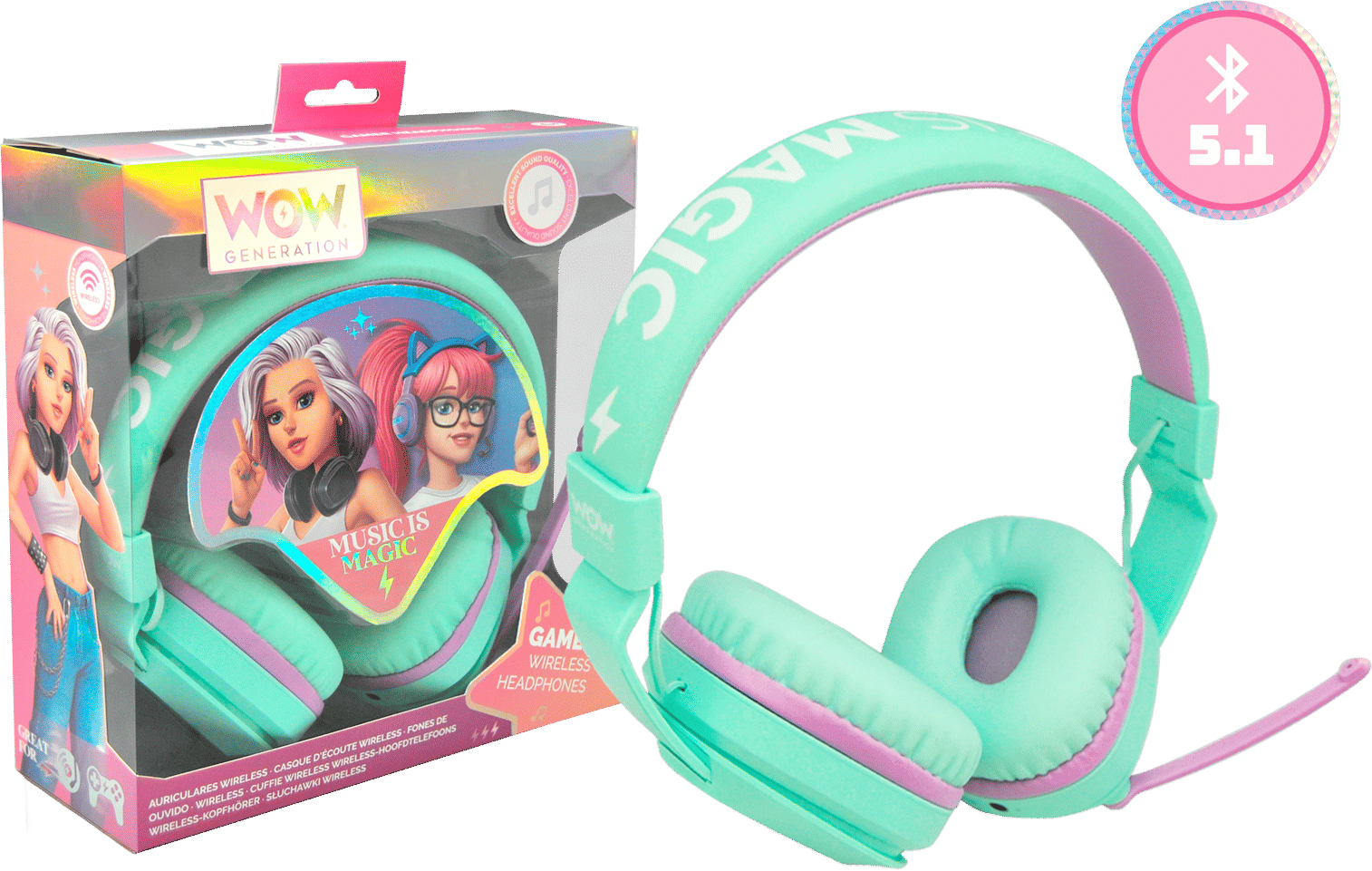 Bluetooth Headphones-Wow Generation
