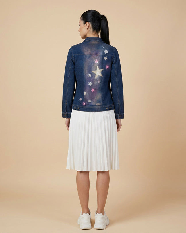 By Carmenzo Stars denim jacket