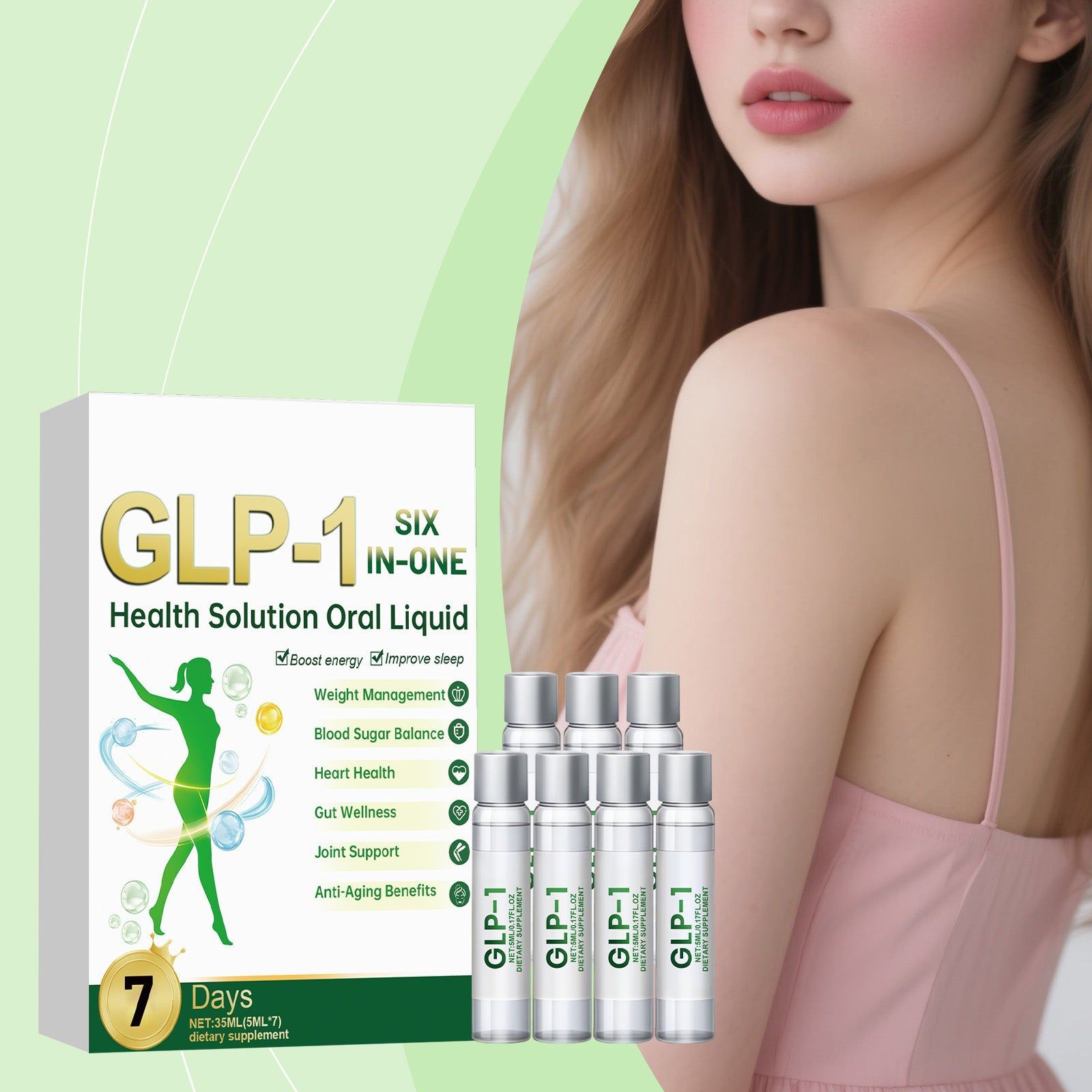 Boost Your Body Care, Enhance Shape, Skin Elasticity, Natural Metabolism Support ,1 set