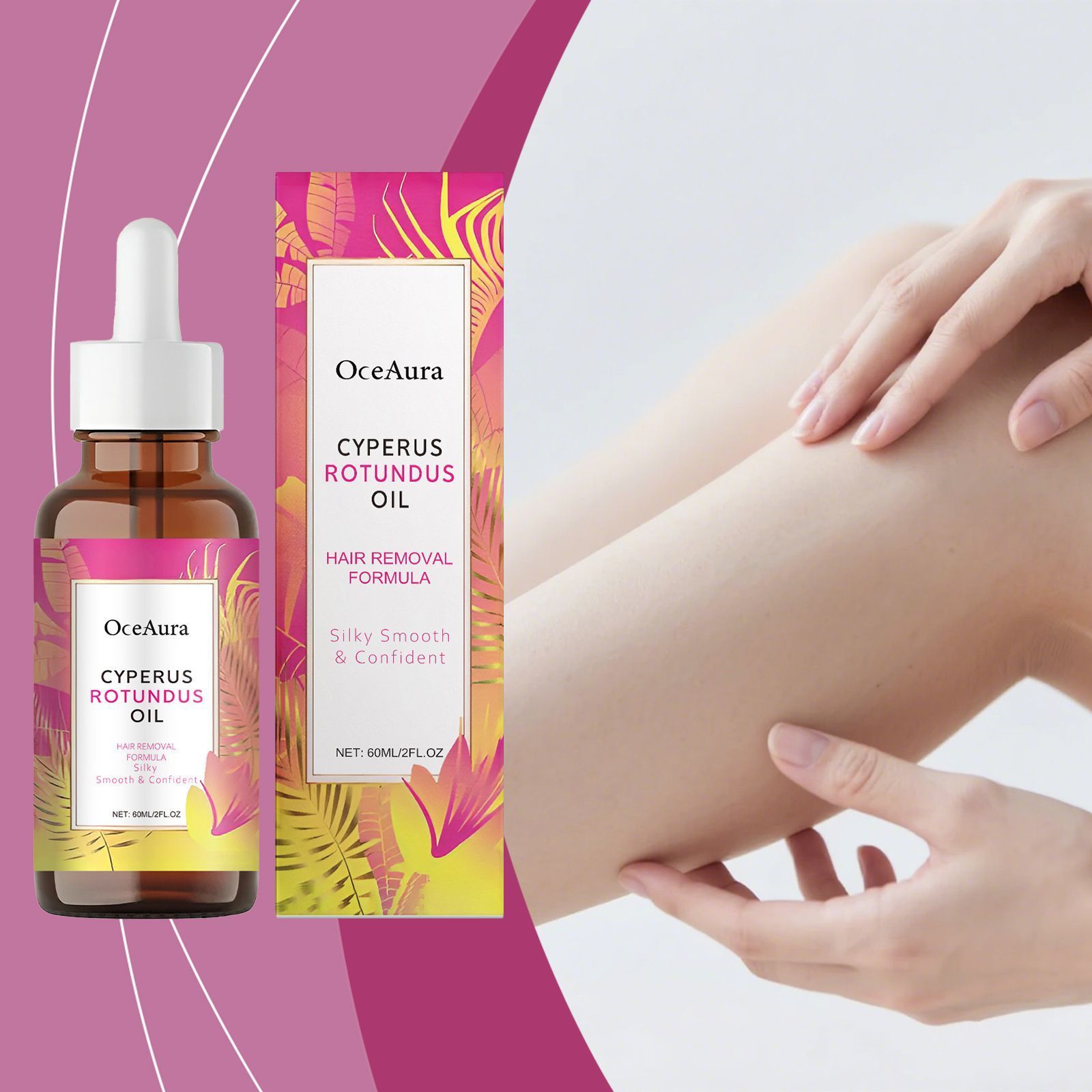 Hair Removal Care Oil Soothing Moisturizer 60ml