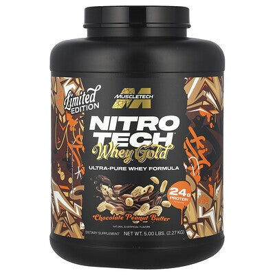 MT NITRO TECH WHEY GOLD 5LB CHOC PENUT BUTTER  LTD E