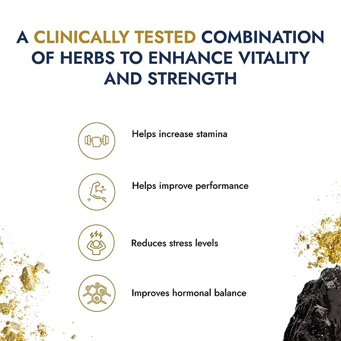 Kapiva Shilajit Gold 60 and Ashwagandha 30