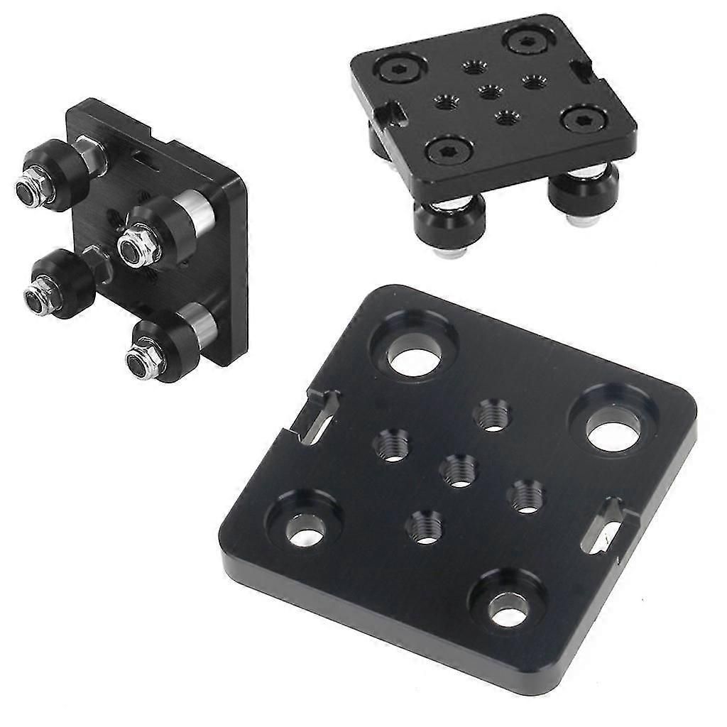 V-wheel Support Plate V-slot Mini Five Roulette Aluminum Profiles Slide Plate