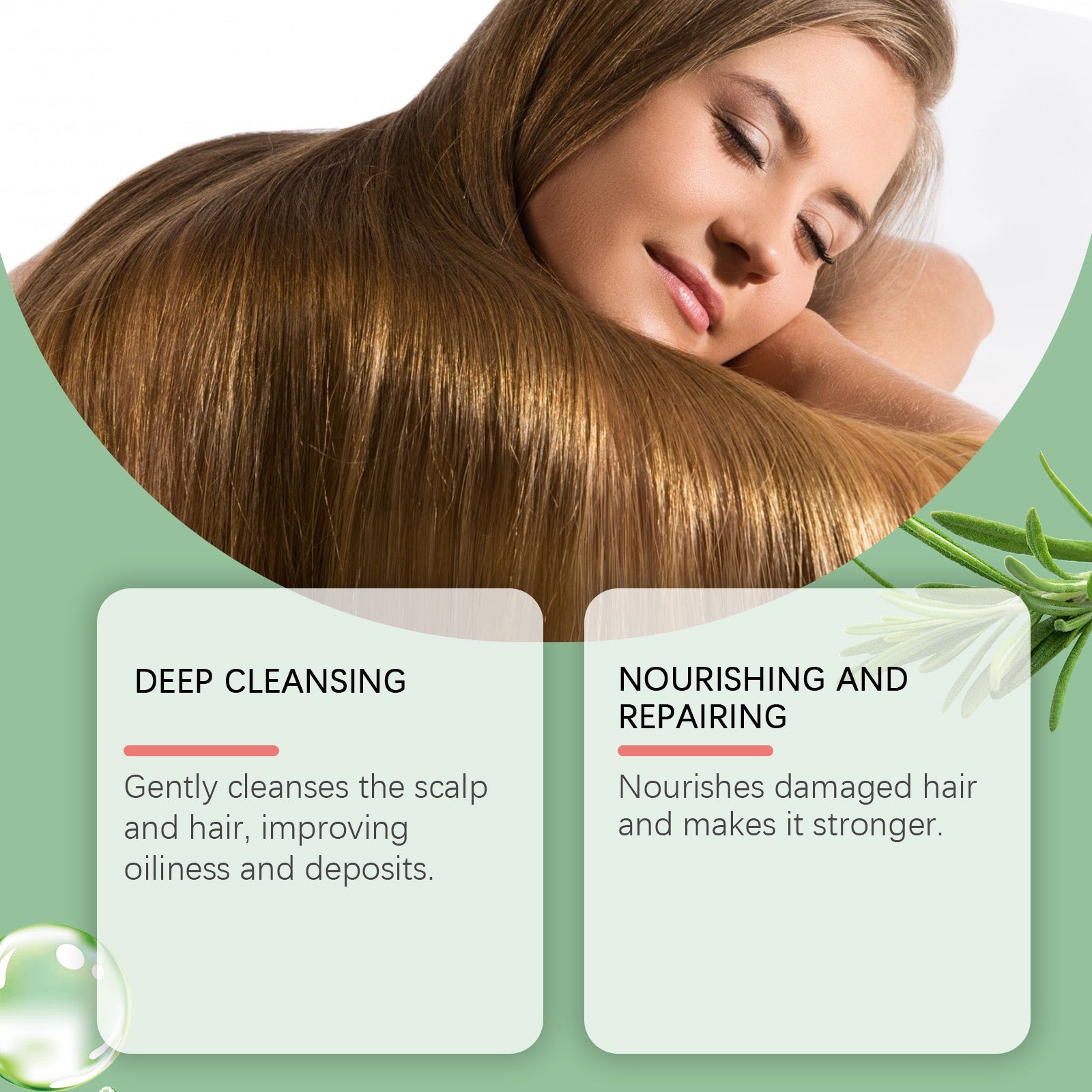 Batana Hair Care Shampoo, Nourishing, Gentle, Anti-Grease, Stronger Hair ,100ml