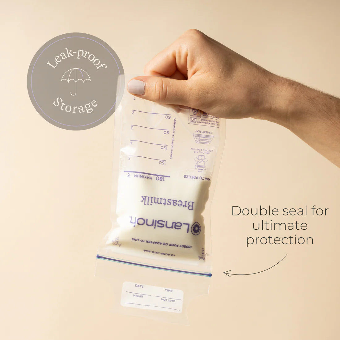 Lansinoh Breastmilk Storage Bags (Pack of 25)