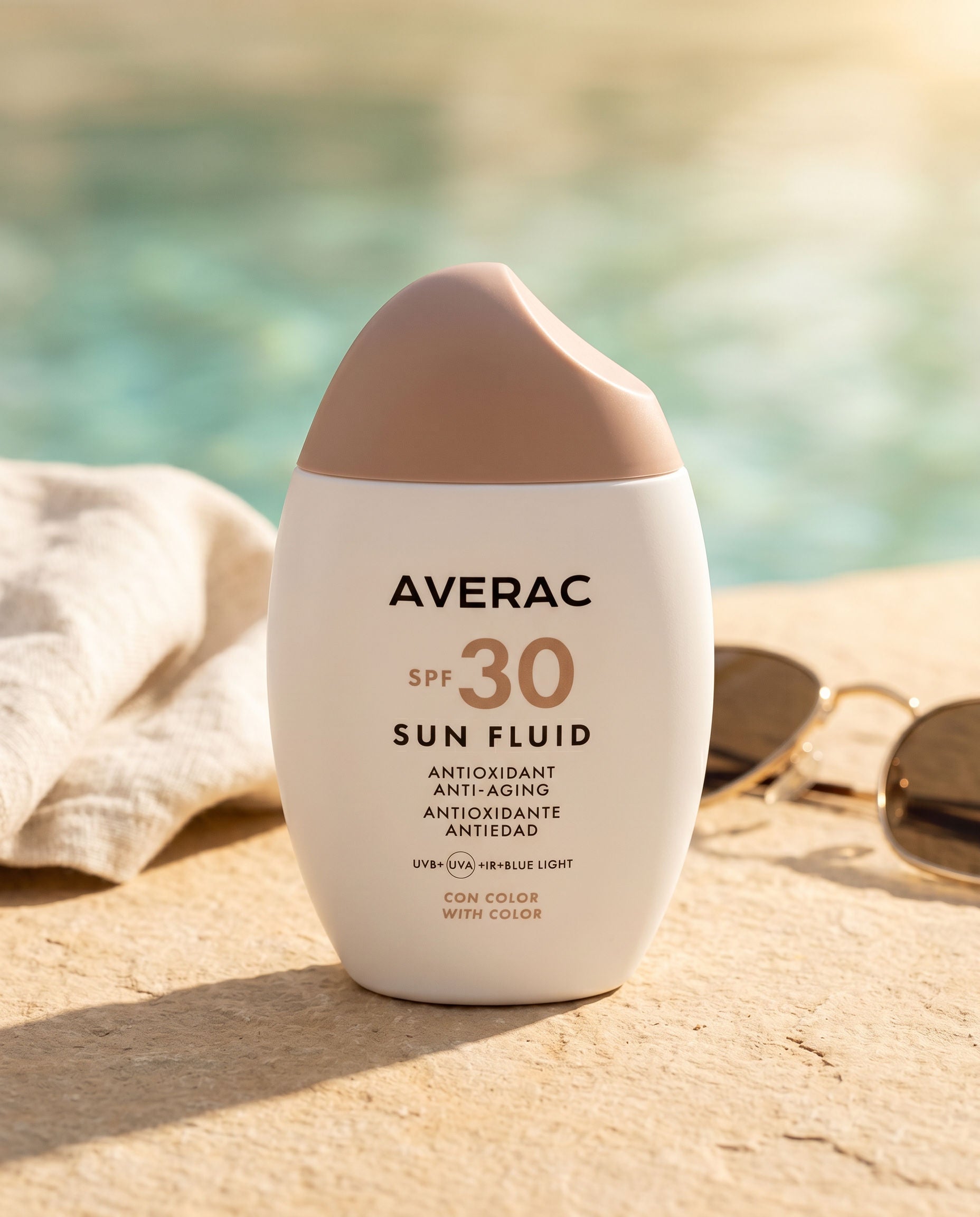 Averac Sun Fluid SPF 30 With Color