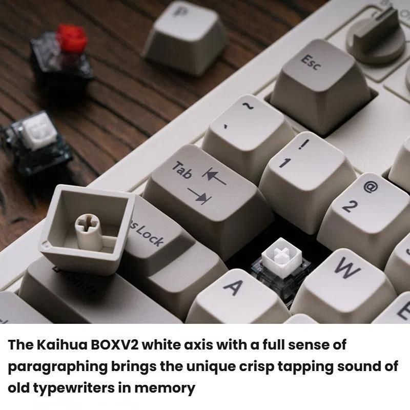 8BitDo Retro87 M Wireless Triple Mode Connection Keyboard Light Gray Keyboard
