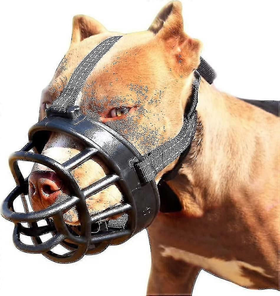 Soft Basket Muzzle For Dogs Secure And Comfortable Fit, Better Prevent Bites, Chewing And Barking Muzzle zxin