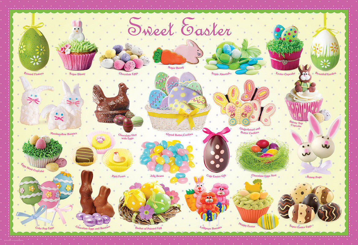 Sweet Easter - Kids Sweets 100 Pieces Puzzle