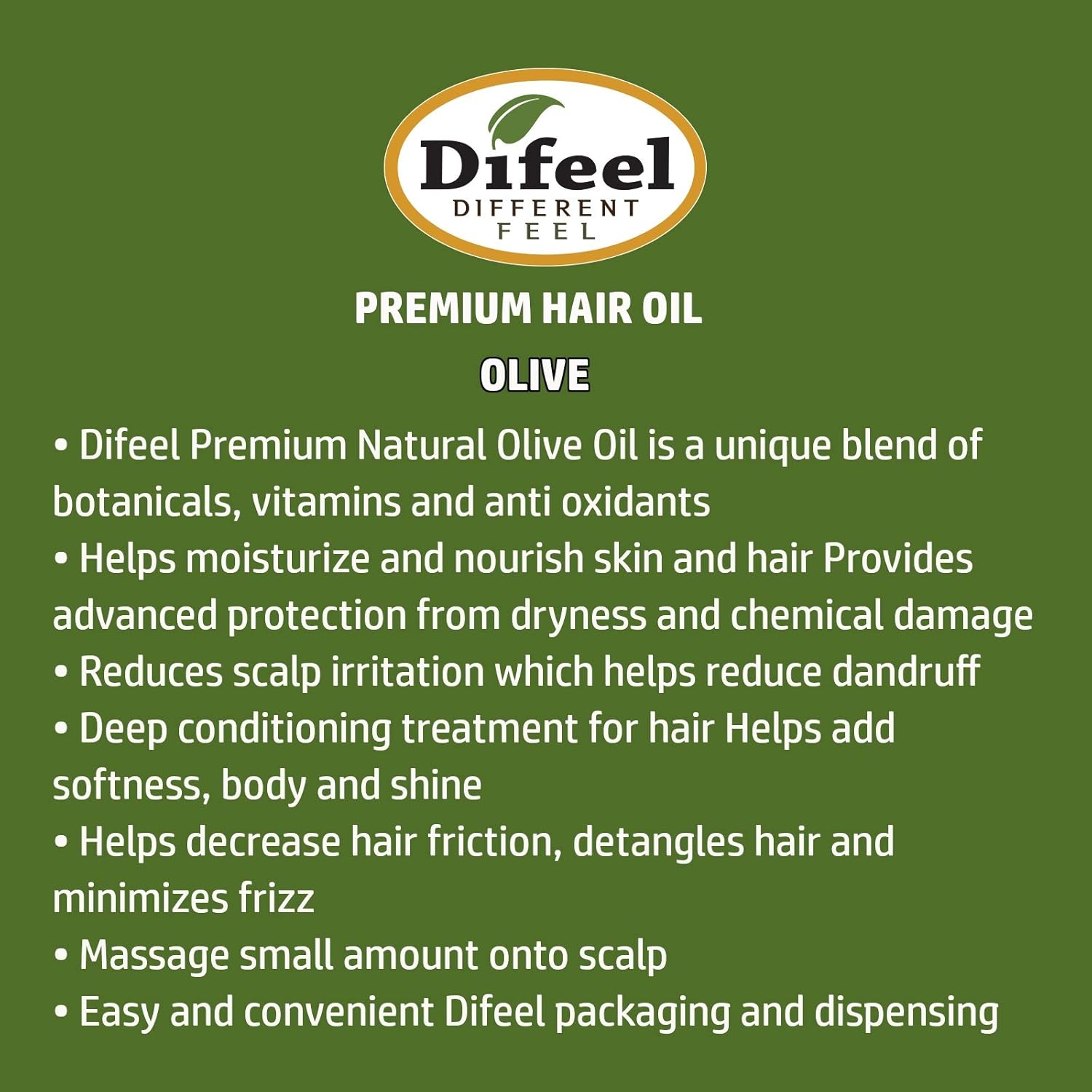 Difeel Premium Natural Hair Oil Jojoba 75Ml