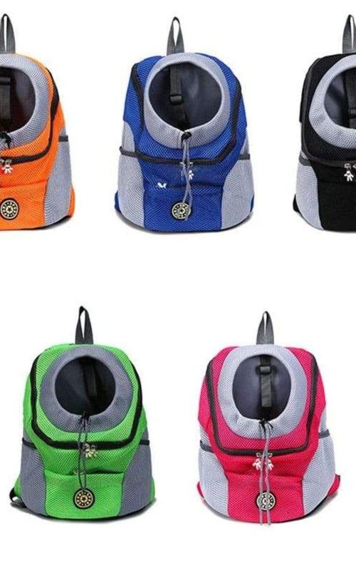 Pet Carrier Backpack Breathable Travel Shoulder Bag