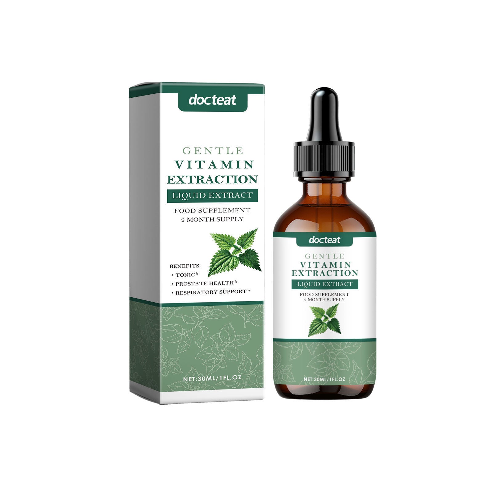 Boost Energy Naturally with Stinging Nettle Leaf Supplement Drops, Maintain Vitality Daily ,30ml