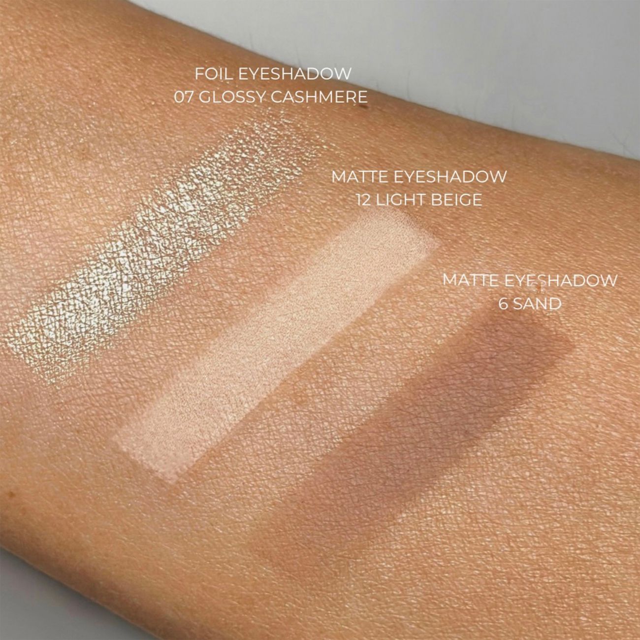 NAM Foil Eyeshadow, High-Shine Metallic Glossy Shadow