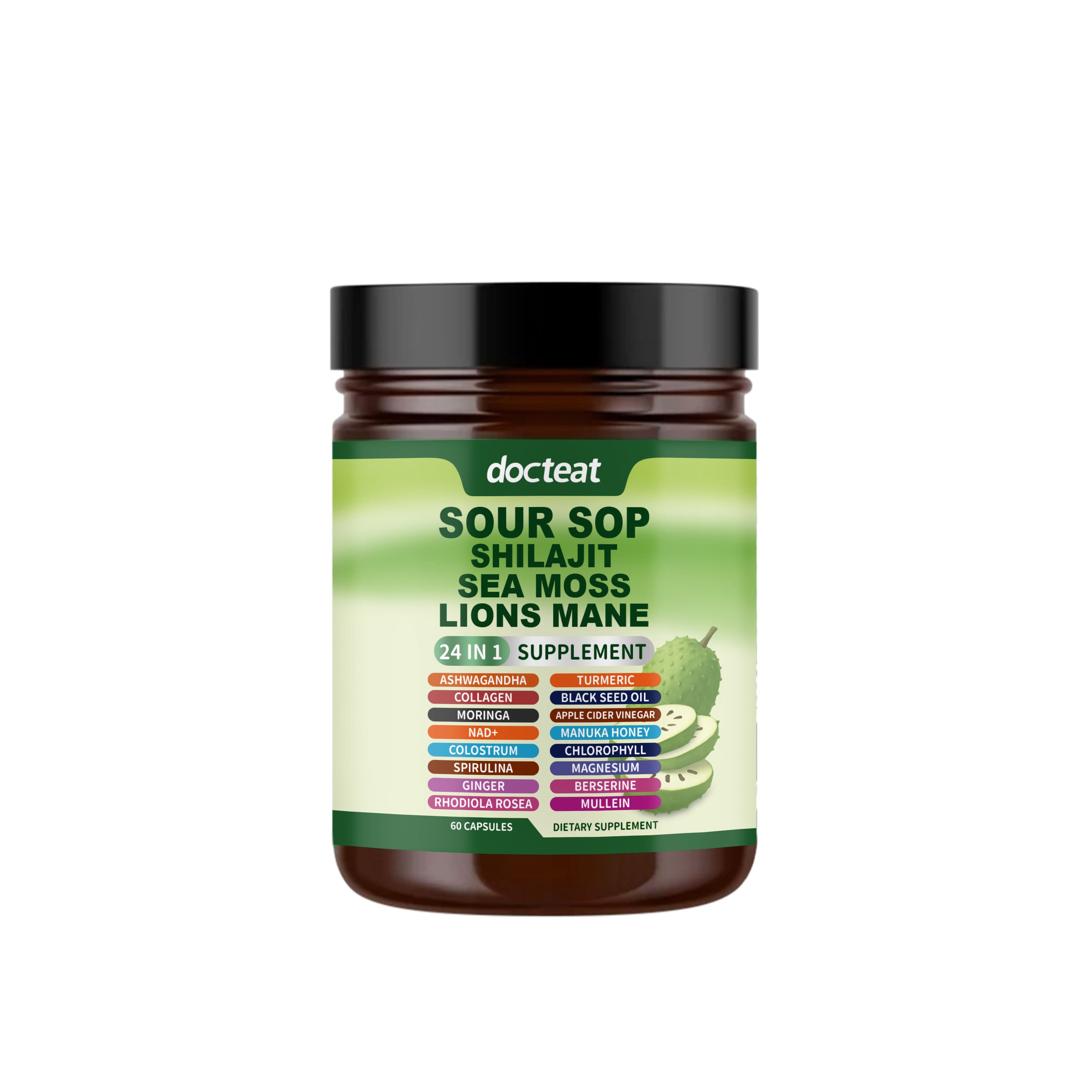 Boost Your Body Care with 24-in-1 Spiny Fruit Capsules, Improve Digestion and Vitality ,60pcs