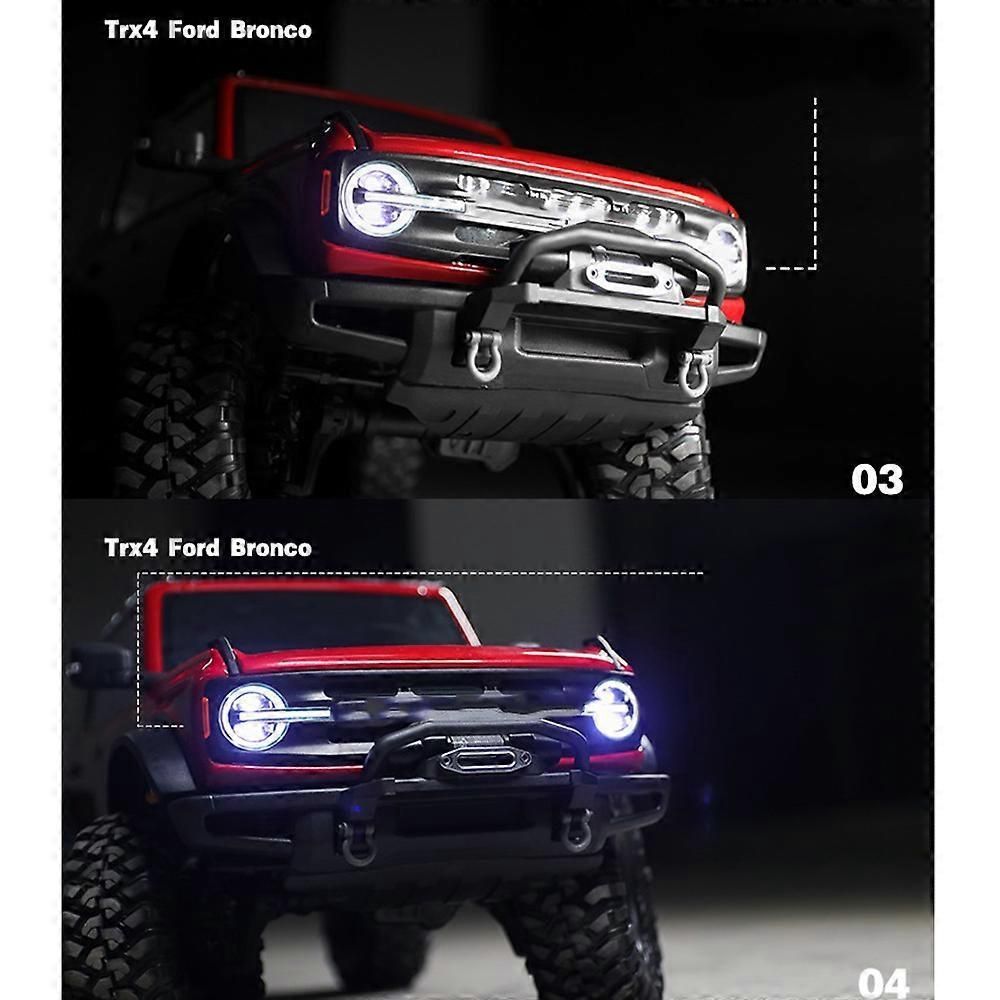 LED Light System Front & Rear Lamp Group for TRX4 1/10 RC Car